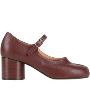 Maison Margiela Pumps Soft Leather - Purple