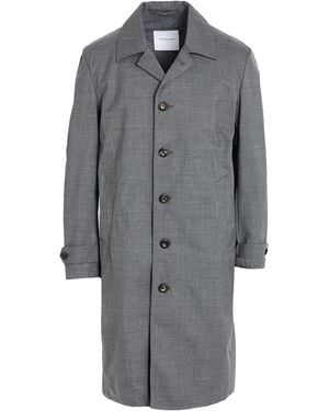 Luigi Bianchi Overcoats & Trench Coats - Grey