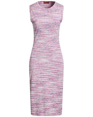 Missoni Midi Dress Cotton - Purple