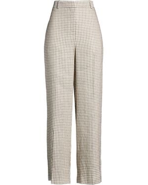 Theory Trousers Linen, Viscose - White