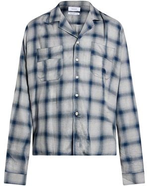 Rhude Shirt Viscose - Blue