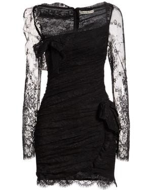 Alessandra Rich Mini Dress - Black