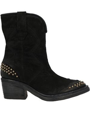A.s.98 Ankle Boots Leather - Black
