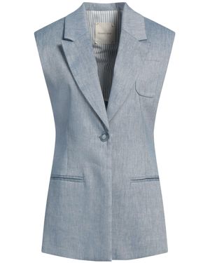 HANAMI D'OR Blazer Cotton, Polyester, Elastane - Blue