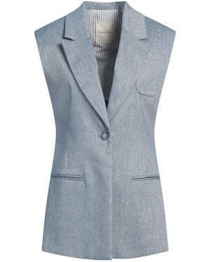 HANAMI D'OR Blazer Cotton, Polyester, Elastane - Blue