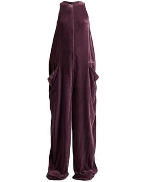 Rick Owens Mono Enterizo - Morado