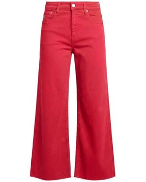 AG Jeans Jeans Cotton, Lyocell, Elastane - Red
