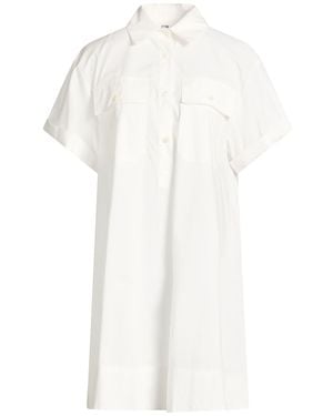 SOLOTRE Mini Dress Cotton - White