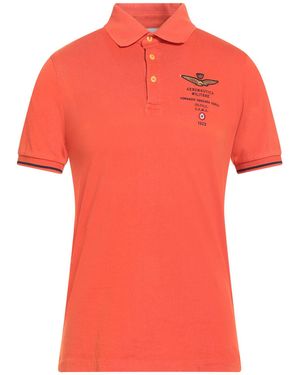 Aeronautica Militare Polo Shirts - Red