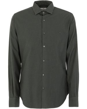 Brooksfield Shirt Cotton - Grey