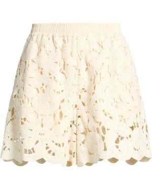 Moncler Shorts & Bermuda Shorts - Natural