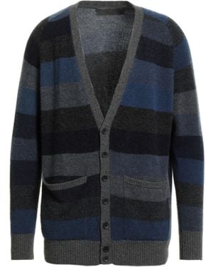 The Elder Statesman Strickjacke - Blau
