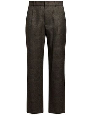 Barena Dark Trousers Virgin Wool - Grey