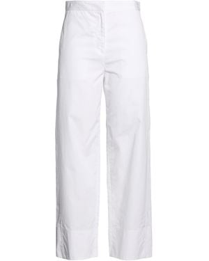 TOTEME Trousers Organic Cotton - White