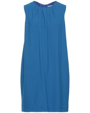 Annie P Mini Dress Polyester, Elastane - Blue