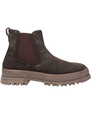 Blauer Ankle Boots Leather - Brown