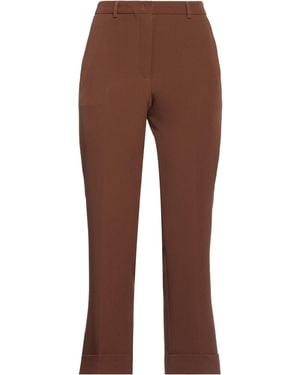 SEVENTY VENEZIA Pants Polyester, Elastane - Brown