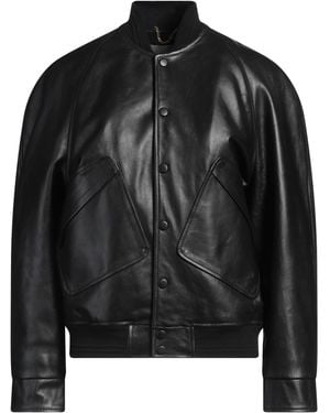 Victoria Beckham Jacket Leather - Black