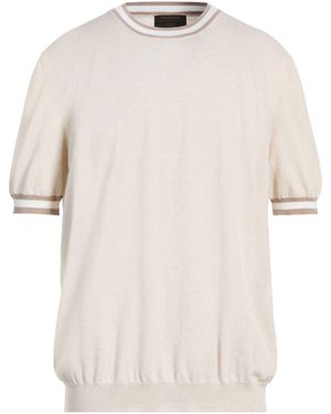 Gran Sasso Jumper Cotton - White