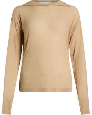 Caractere T-Shirt Viscose, Polyamide, Cashmere, Elastane - Natural