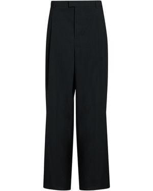 Ami Paris Pants Virgin Wool - Black