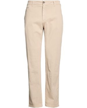 La Martina Trousers Cotton, Elastane - Natural