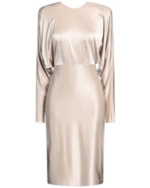 Alexandre Vauthier Midi Dress Viscose, Elastane - Natural