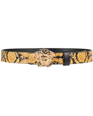 Versace Belt Leather - Natural
