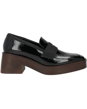 Lorenzo Mari Loafers Rubber - Black