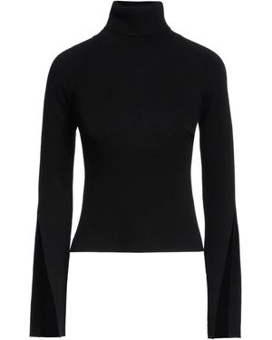 Akep Rollkragenpullover - Schwarz