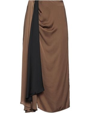 Essentiel Antwerp Midi Skirt - Brown
