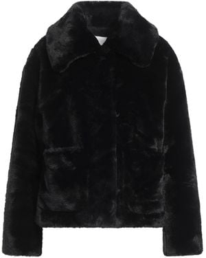 Gaelle Paris Shearling & Teddy - Black