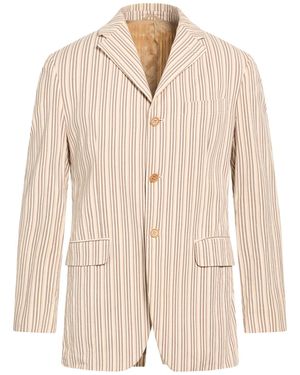 Berry & Brian Blazer Cotton, Dorlastan - Natural