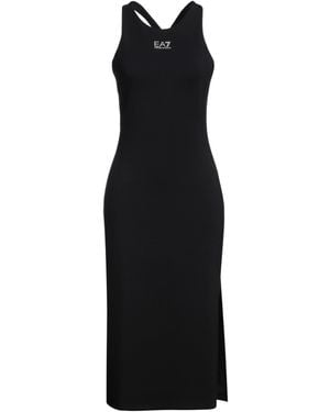 EA7 Midi-Kleid - Schwarz