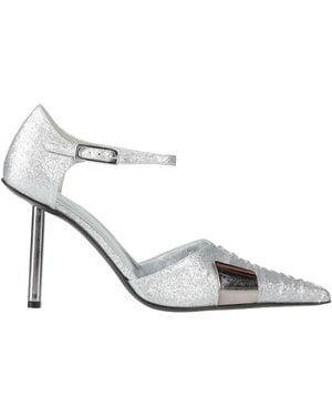Gia Borghini Court Shoes Textile Fibres - White
