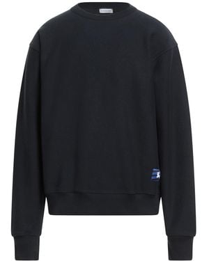 スウェット・トレーナー BURBERRY MIDNIGHT BLUE COTTON BLEND SWEATSHIRT Burberry Midnight Blue Cotton Zip Front Hooded Sweatshirt L