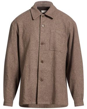 Amomento Taupe Jacket Wool - Brown