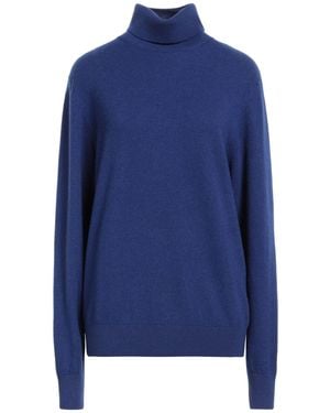 Agnona Rollkragenpullover - Blau