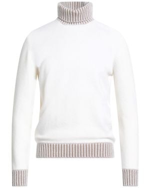 Gran Sasso Turtlenecks - White