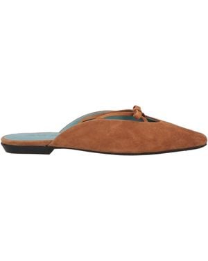 BY FAR Mules & Clogs Leather - Brown