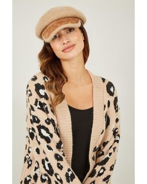 Yumi' Fluffy Baker Boy Hat - Natural