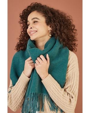 Yumi' Two Tone Scarf - Green