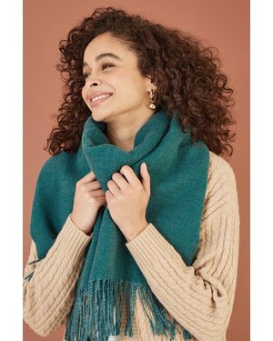 Yumi' Two Tone Scarf - Green