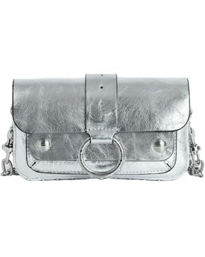 Zadig & Voltaire Sac kate wallet vintage metal - Gris
