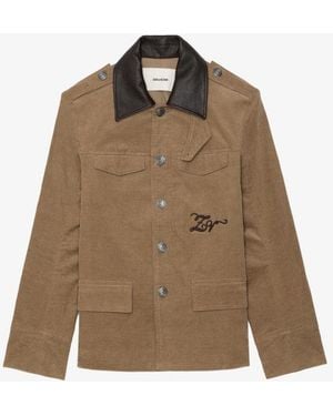 Zadig & Voltaire Veram Jacket - Natural