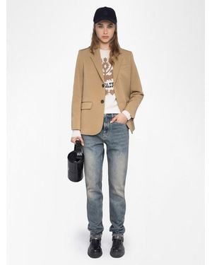 Zadig & Voltaire Blazer Vanille - Natur