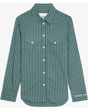 Zadig & Voltaire Chemise thelma - Bleu