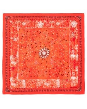 Zadig & Voltaire Blondie Vintage Bandana Scarf 62 - Red