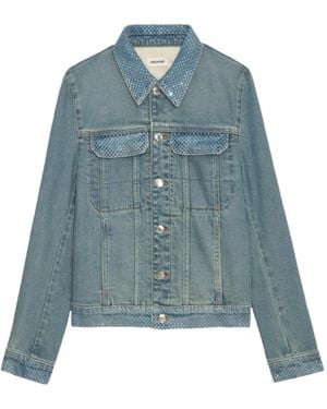 Zadig & Voltaire Kioky Denim Jacket - Blue