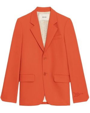 Zadig & Voltaire Blazer Vanille - Orange